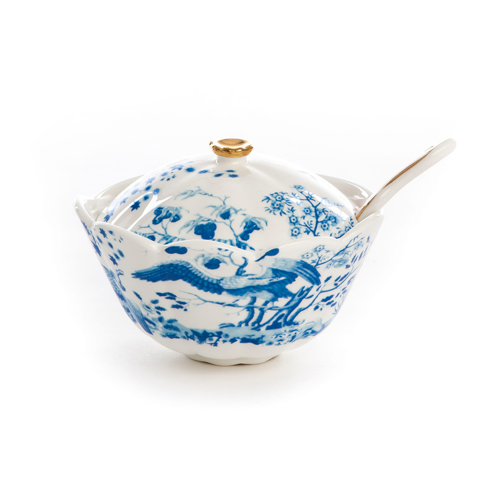 Сахарница с ложкой Seletti Hybrid Maurilia