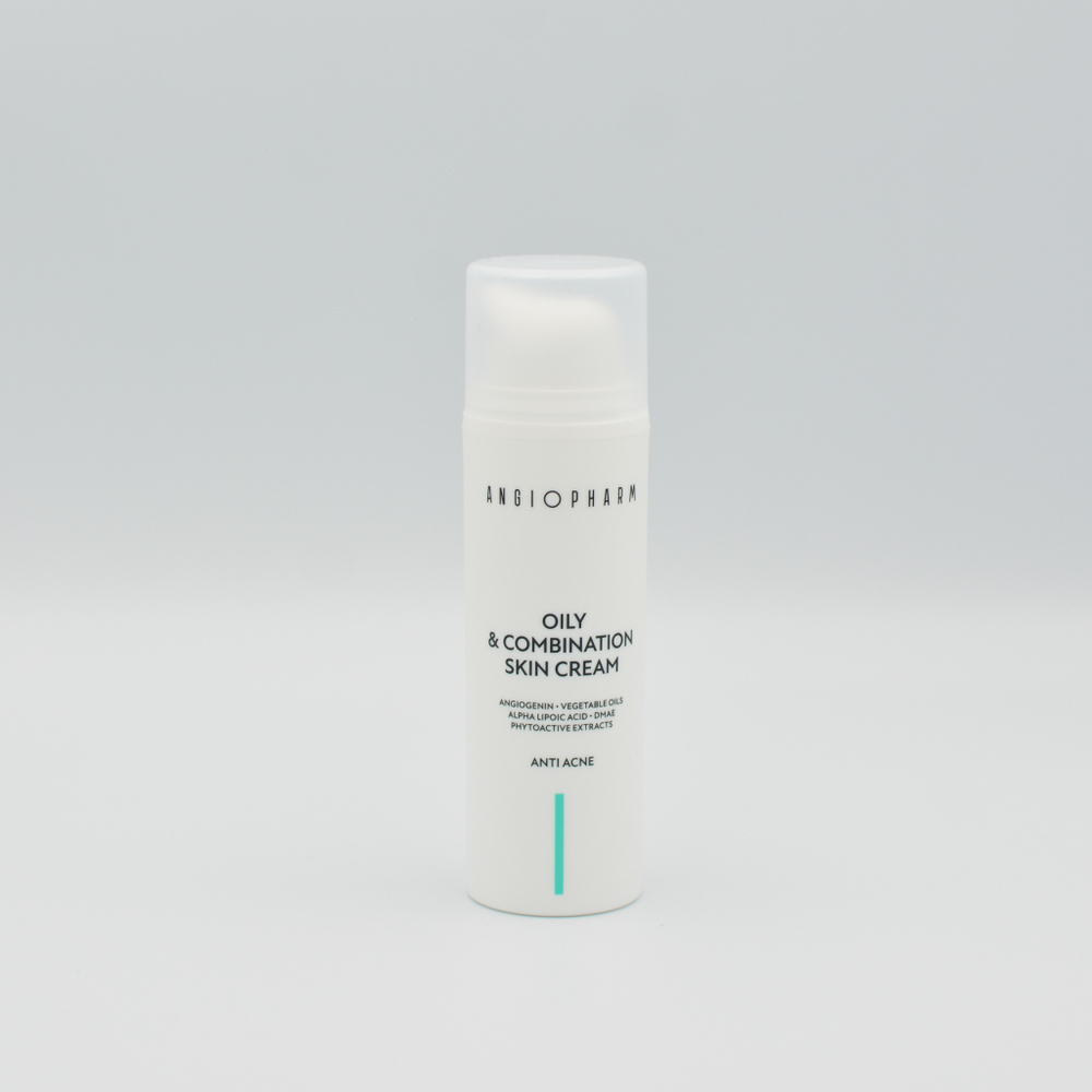 ANGIOPHARM Крем для жирной и комбинированной кожи лица