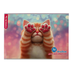 Альбом для рисования А4 "Милые друзья. Лапки" 40л 100гр/м2 (Funguru)