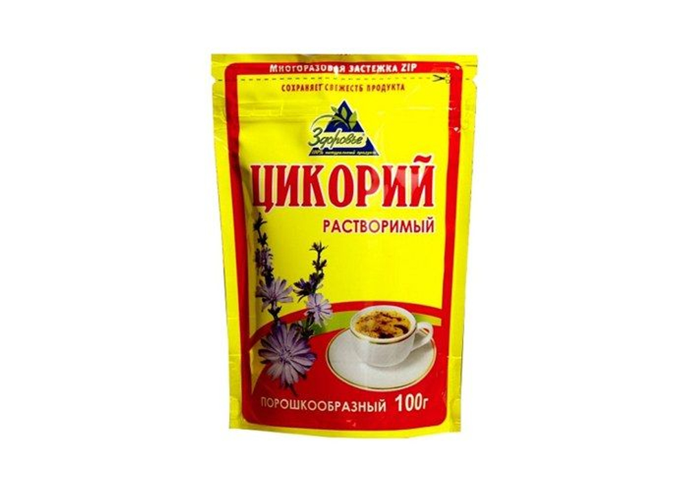 "            Цикорий порошок ""Здоровье""  ZIP 100гр*12"