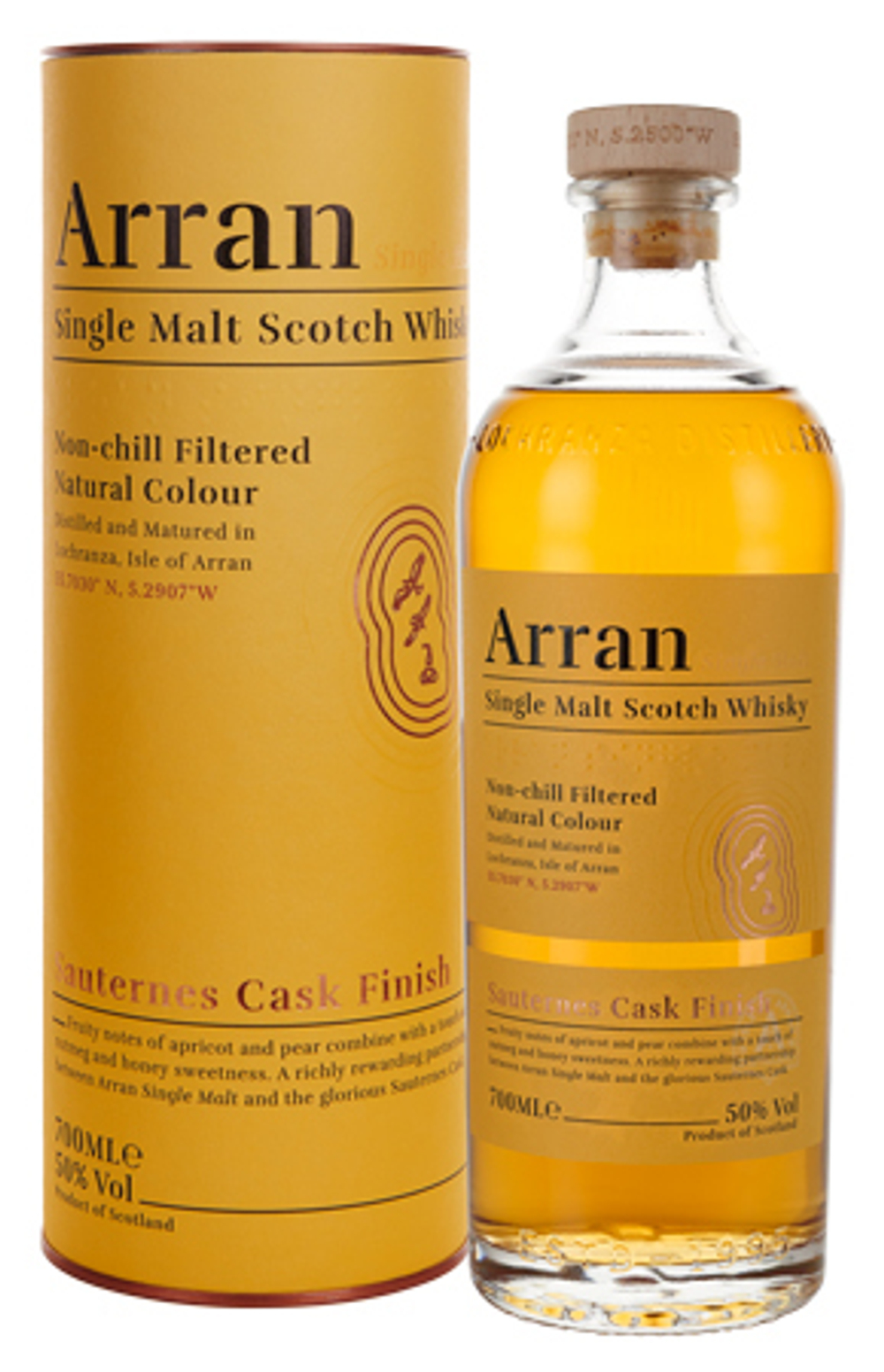 Виски Arran Sauternes Cask Finish 50% 0,7 л