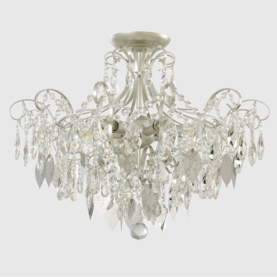Светильник потолочный Crystal Lux ESMIRALDA PL6 SILVER 0524/106