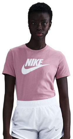 Женская теннисная футболка Nike Sportswear Essentials - Розовый