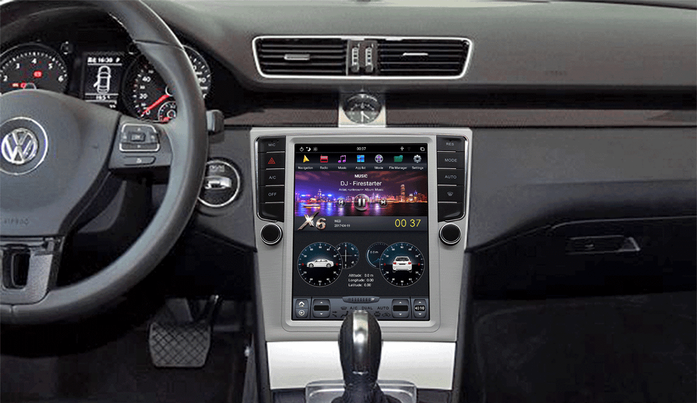 Установочный комплект для VW Passat 2005-2015 (B6, B7), Passat CC 2012-2015  KUBERG ZF-1012-Q6
