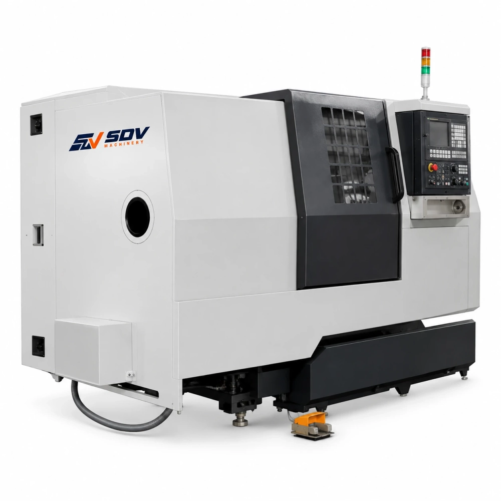 Наклонная станина Токарный станок с ЧПУ SDV-CK28 SDV-CK30 SDV-CK35 SDV-CK36 SDV-CK40