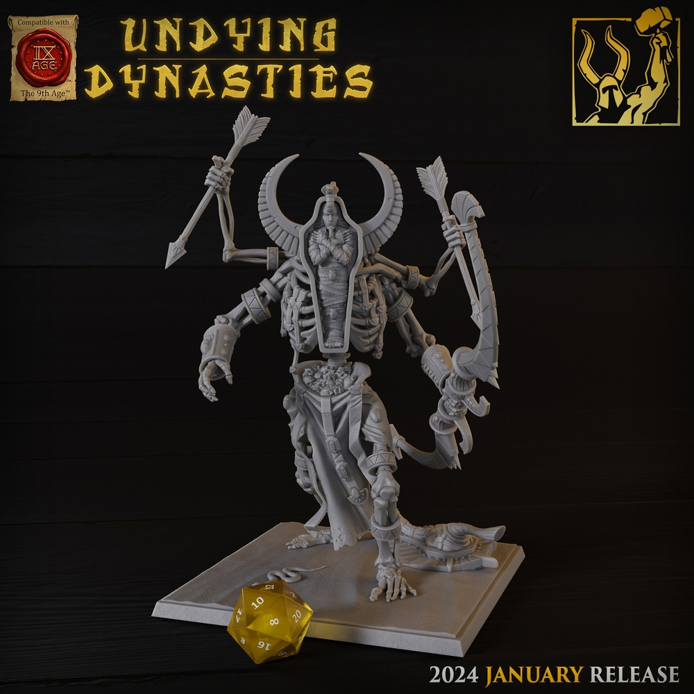 Tomb Kings Colossus with Bow