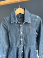 Джинсовое платье-рубашка Ralph Lauren, 104