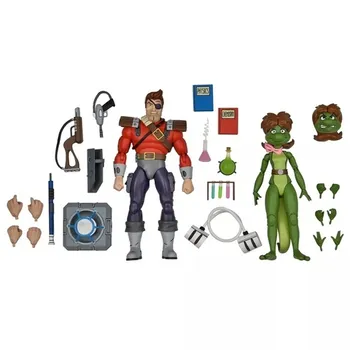 Фигурка NECA Teenage Mutant Ninja Turtles - Mona Lisa & Long Dagger Barbarian 2-Pack
