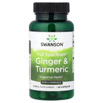 Swanson Vitamins, Full Spectrum®, имбирь и куркума, 60 капсул