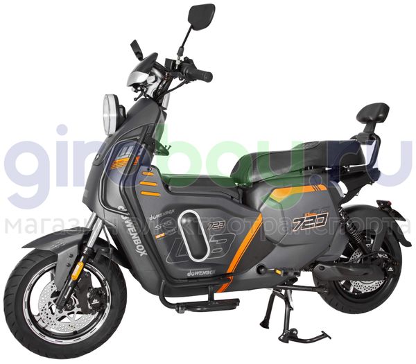 Электроскутер WENBOX U7 2000W (60V/52Ah) - Серый, АКБ LiFePO4 фото №1