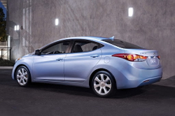 Порог правый Hyundai Elantra 2010-2015 (0,8мм)