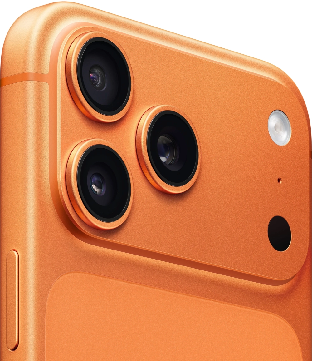 Смартфон Apple A3526 iPhone 17 Pro Max 2Tb оранжевый моноблок 3G 4G 1Sim 6.9" 1320x2868 iOS 26 48Mpix 802.11 a/b/g/n/ac/ax/be NFC GPS Protect