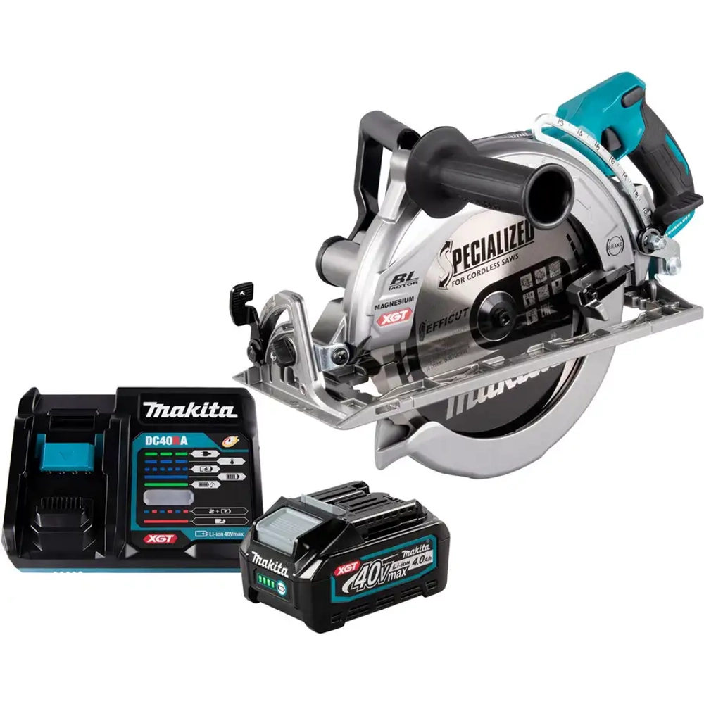 Аккумуляторная пила по дереву с комплектом питания Makita RS002GZ-191J67-0