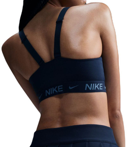 ТОП теннисный Nike Indy Medium Support Padded Adjustable Sports Bra - небесный