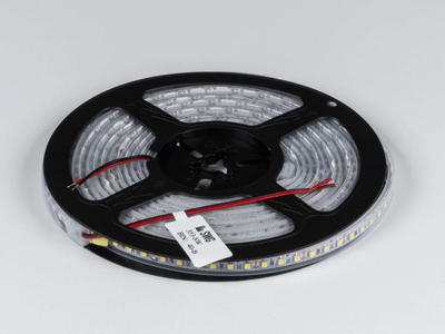 Светодиодная лента 3528, 120 LED/м, 9,6 Вт/м, 12В , IP66, Цвет: Нейтральный белый, SWG3120-12-9.6-NW-66-M