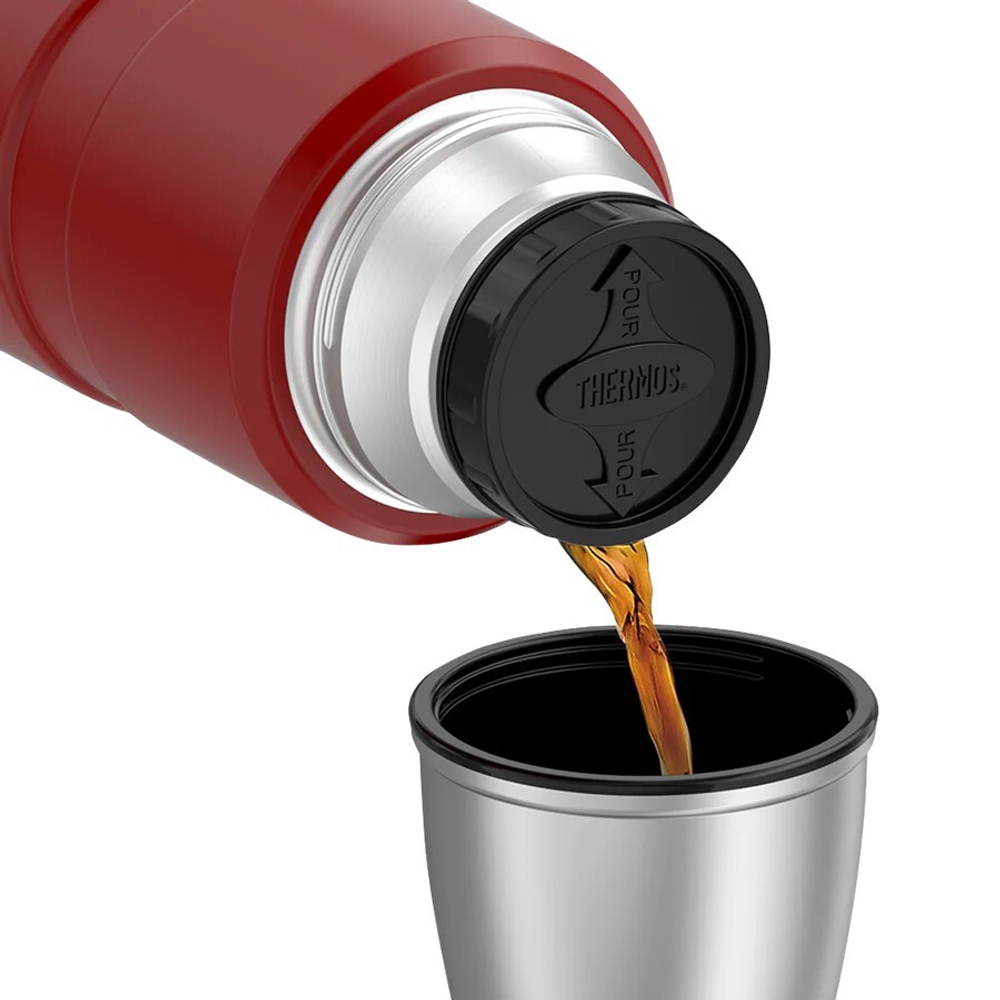 Термос Thermos King SK2020 Rustic (2 литра), красный