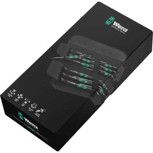 Набор отвёрток для электроники Kraftform Kompakt Micro set/12 WERA 05073675001