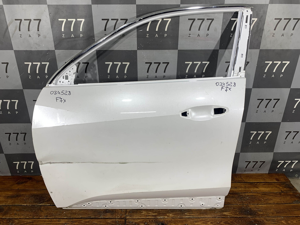 Дверь передняя левая Haval F7x 1 19-нв Б/У Оригинал 6101200XKQ02A