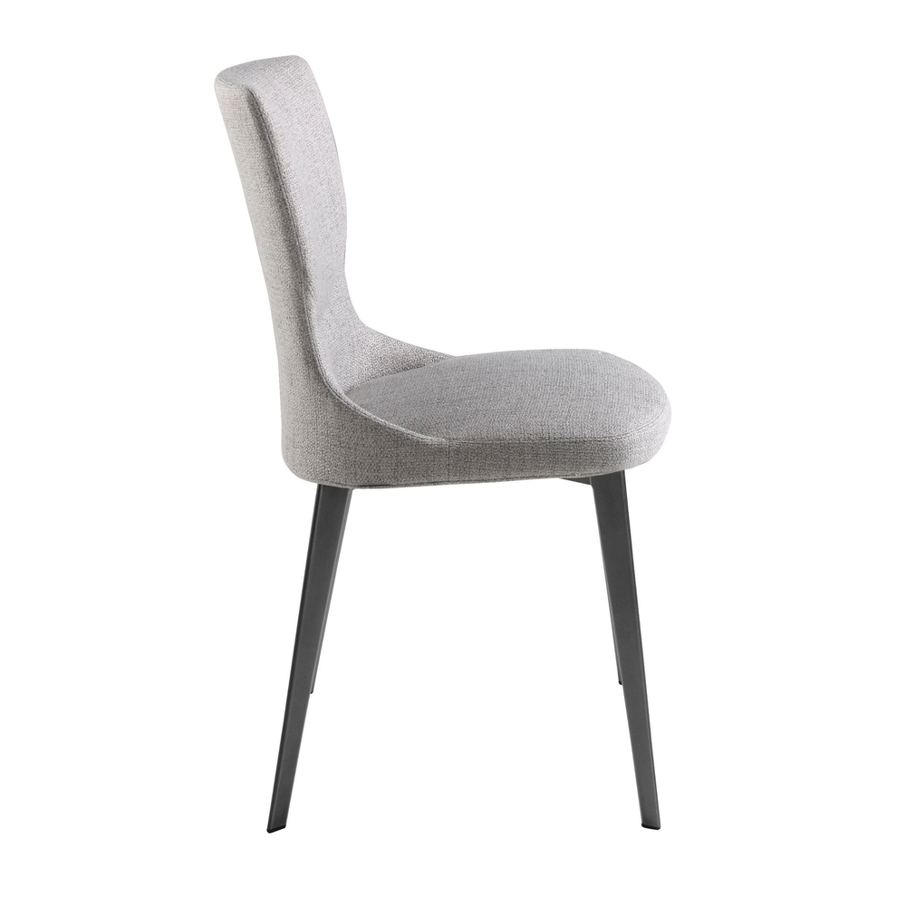 Стул Angel Cerda 4131/A206 из серой ткани