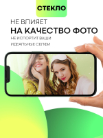 Набор стекол антишпион BROSCORP для Apple iPhone 13 Pro Max оптом (арт. IP13PROMAX-FSP-GLASS-SPY-SET2)