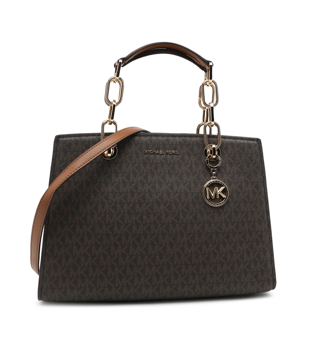 Сумка-трапеция MD SATCHEL Michael Kors - коричневый(30S4GCYS2B)