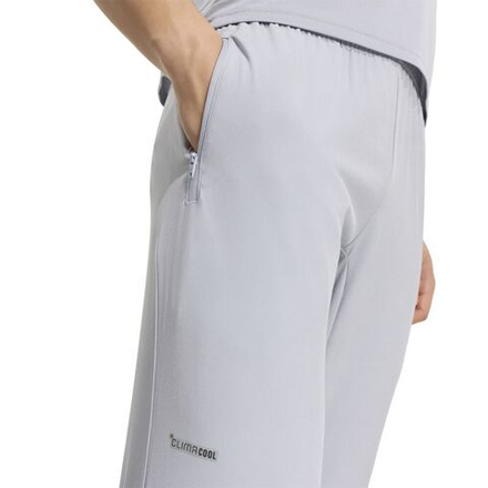 Мужские теннисные брюки Adidas Tech Apparel Training - halo silver