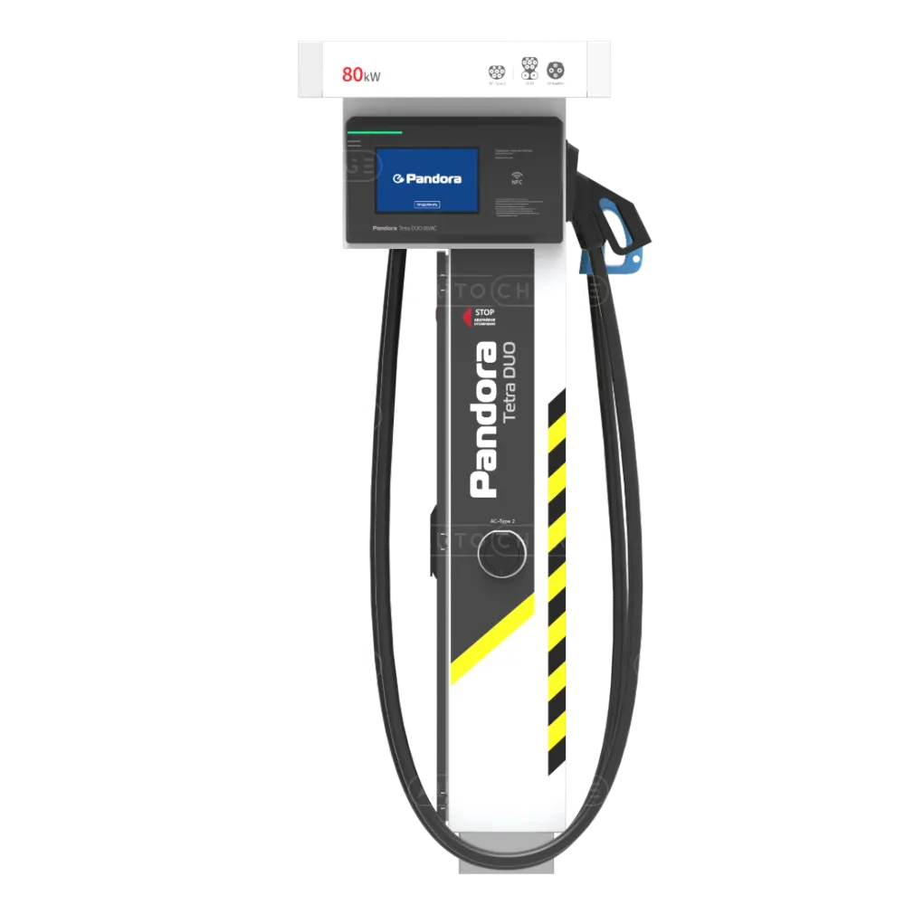 Зарядная станция Pandora Tetra DUO 80 CCS2 Combo2 + CHAdeMO