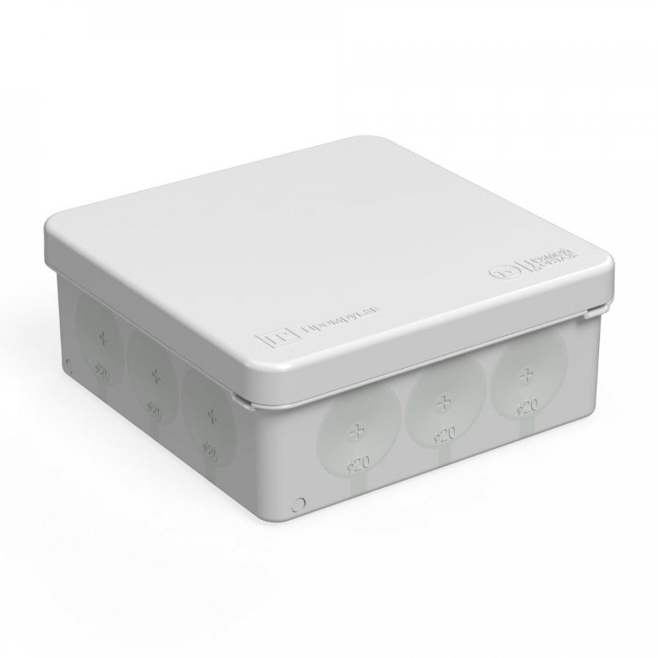 КОРОБКА РАСПРЕД.О/УСТ IP66 HF 100x100x40 12 вводов двухкомпонентная