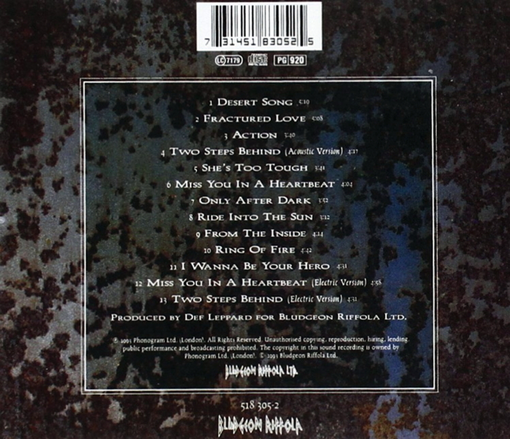Def Leppard / Retro Active (CD)
