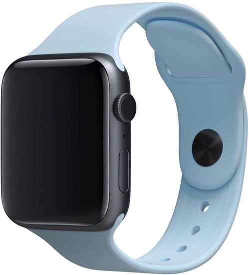 Ремешок moonfish для Apple Watch 42/44 мм, силикон, голубой