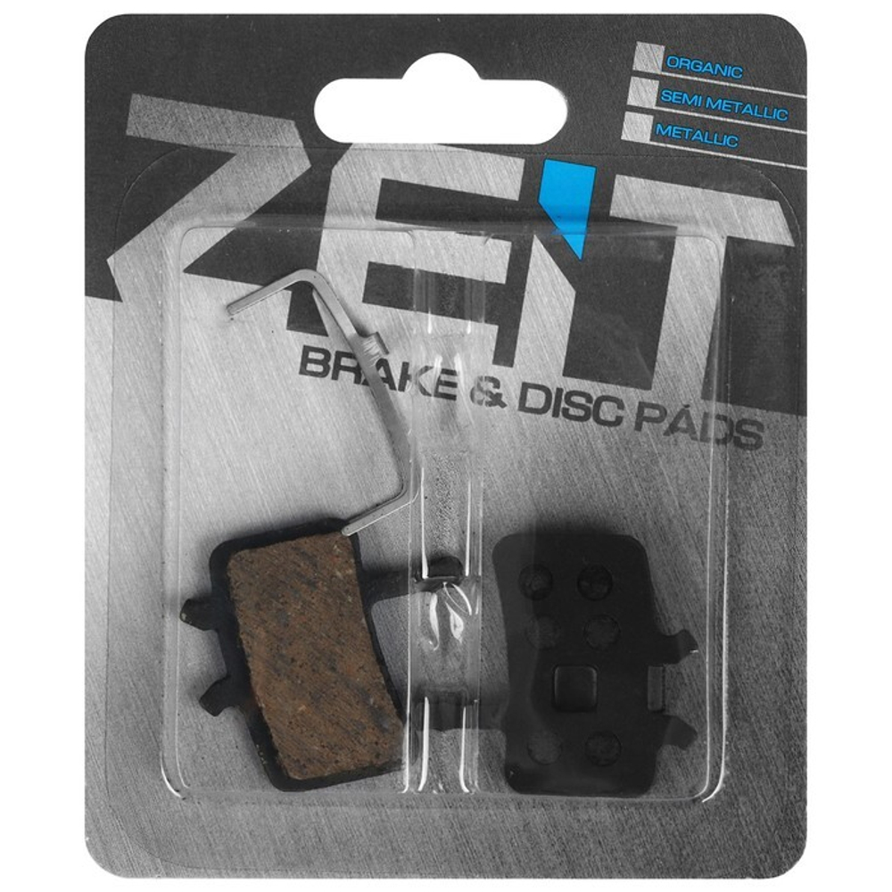 Колодки тормозные ZEIT, для DISK - HIDRAULIC, с пружиной, совместимы: Hayes/Carbon/Gram, комплект -2шт.