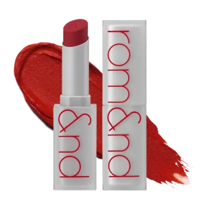 Rom&nd Zero Matte Lipstick #13 Red Carpet,Лёгкая матовая помада для губ (чарующий холодный красный) 3 г (до 17.12.26)