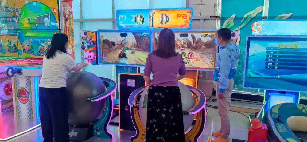Симулятор гонок на 2-х игроков «Dreamball»