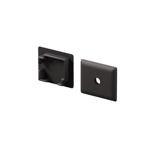 Комплект заглушек Maytoni (для профиля 16×16) 2 шт., ALM-1616S-B-EC 642030