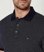 Поло PIQUE MICROPRINT Tommy Hilfiger - темно-синий(MW0MW33196)