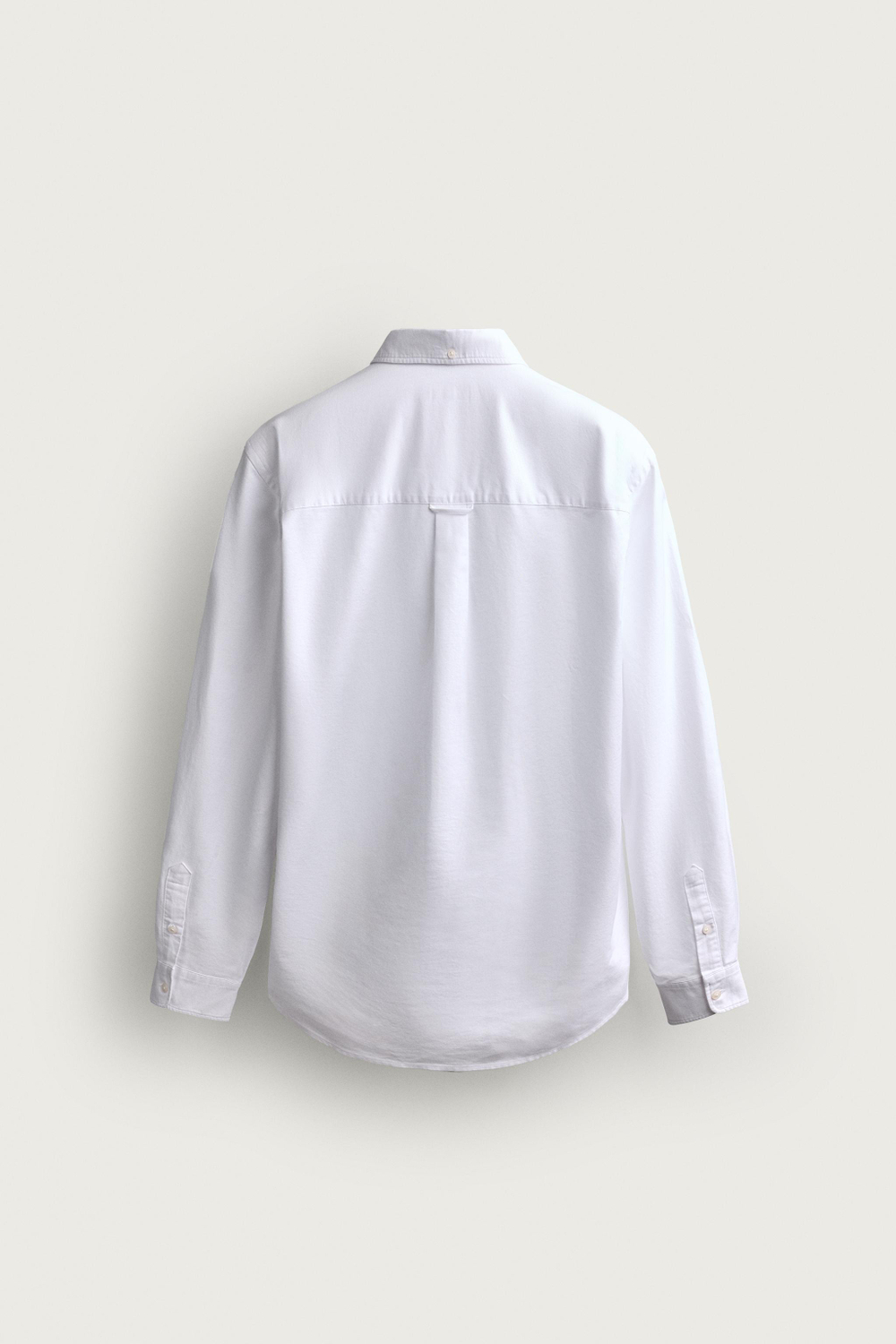 РУБАШКА REGULAR FIT ФАКТУРЫ ОКСФОРД — ZARA