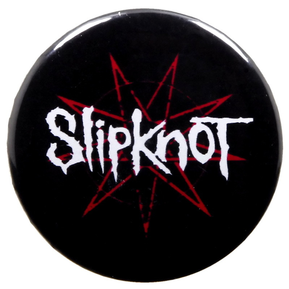 Значок Slipknot звезда (440)