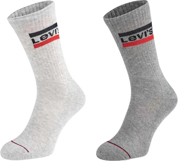 Носки ( набор 2 шт. ) LEVI'S Regular Cut Sprtwr Logo 2P