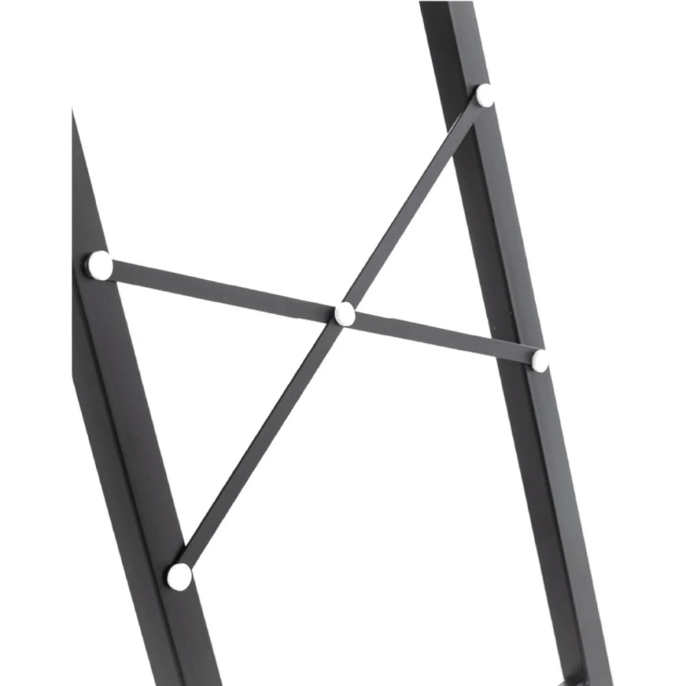 Стремянка стальная Zalger Jet Black 3 ступени (9910-3)