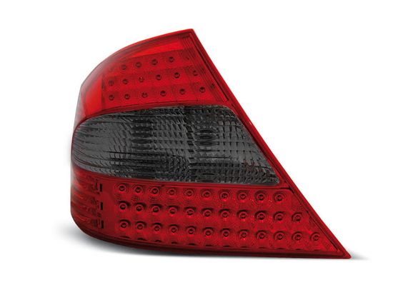 Задние фонари Mercedes CLK W209 red smoke led