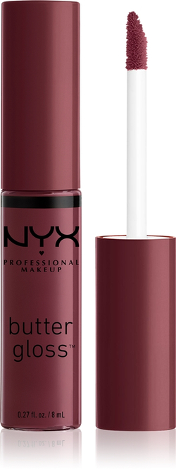 NYX Professional Makeup Butter Gloss - Блеск для губ оттенок 22 Devil's FoотCake, 8 ml