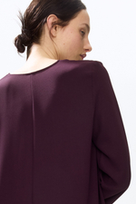 Асимметричное платье — длинные рукава, короткая модель - H&M