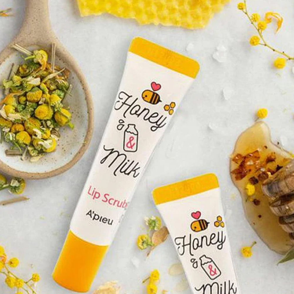 A'Pieu Honey & Milk Lip Scrub