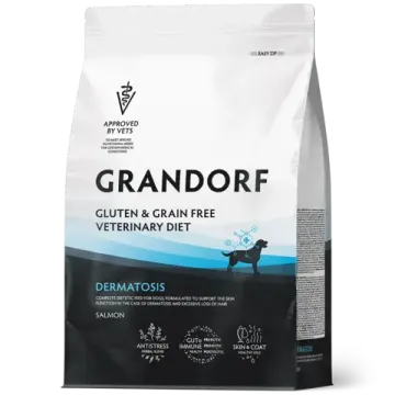 Grandorf Veterinary Diet Dog Dermatosis сухой диетический корм для собак с заболеваниями кожи 3 кг