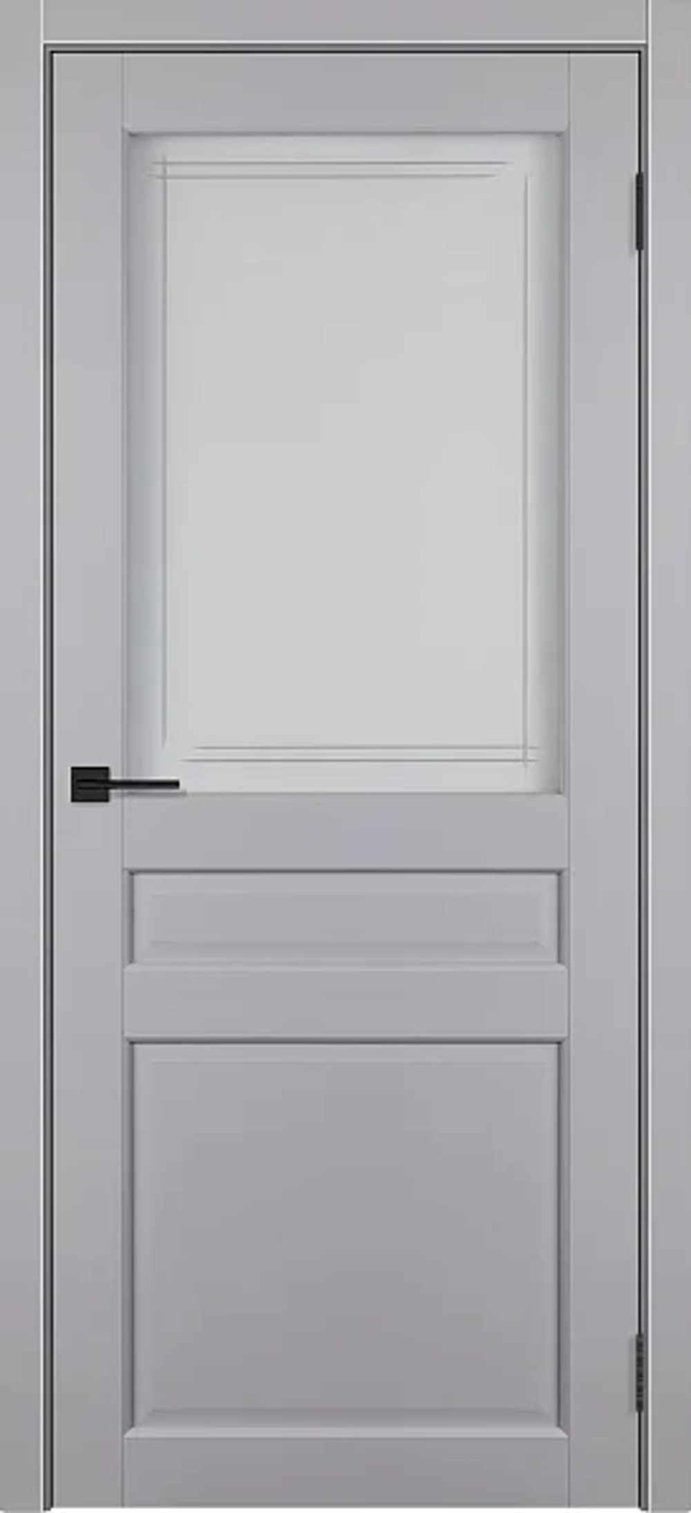 М-31 — Серый, 2000х800, Стеклянная (ДО)