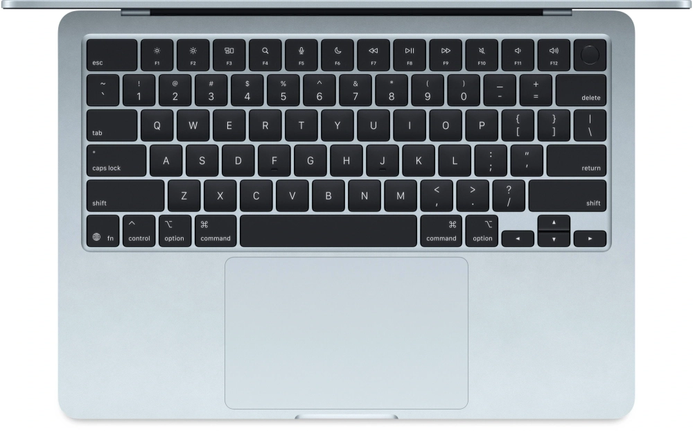 Ноутбук Apple MacBook Air A3240 M4 10 core 24Gb SSD512Gb/10 core GPU 13.6" Liquid Retina (2560x1664) macOS lt.blue WiFi BT Cam (MC6V4HN/A)