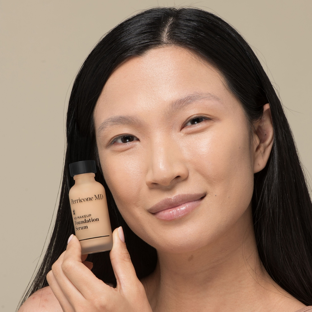 Perricone MD No Makeup Foundation Serum - Легкое тональное средство для естественного вида оттенок Nude, 30 ml