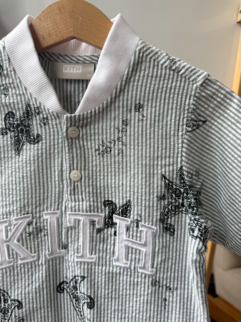 Хлопковая рубашка Kith, 98
