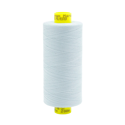 Нитка Gutermann Mara 150 (1000 метров), 1 кат., особо тонкая | 2086 нежно-мятный
