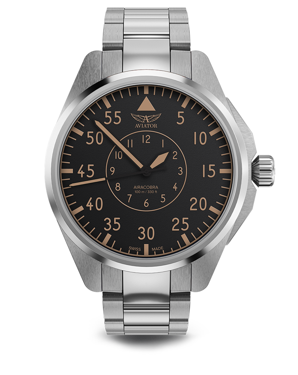 Чаcы механические AVIATOR AIRACOBRA 43 HERITAGE V.3.39.0.341.5 мужские